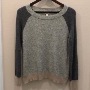 J Crew waffle knit sweater